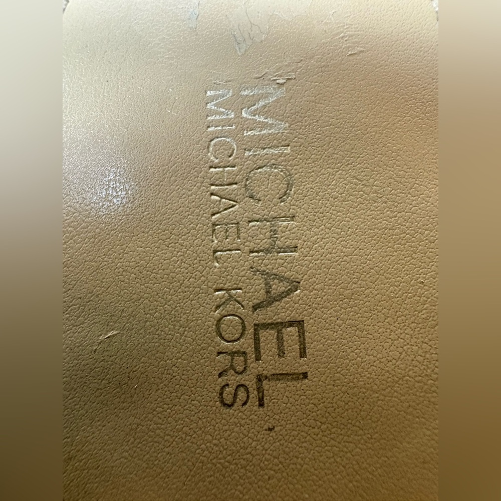 Michael Kors Black Suede Espadrille Wedge Sandals 9M Resort Luxury Resort-wear - Picture 5 of 15